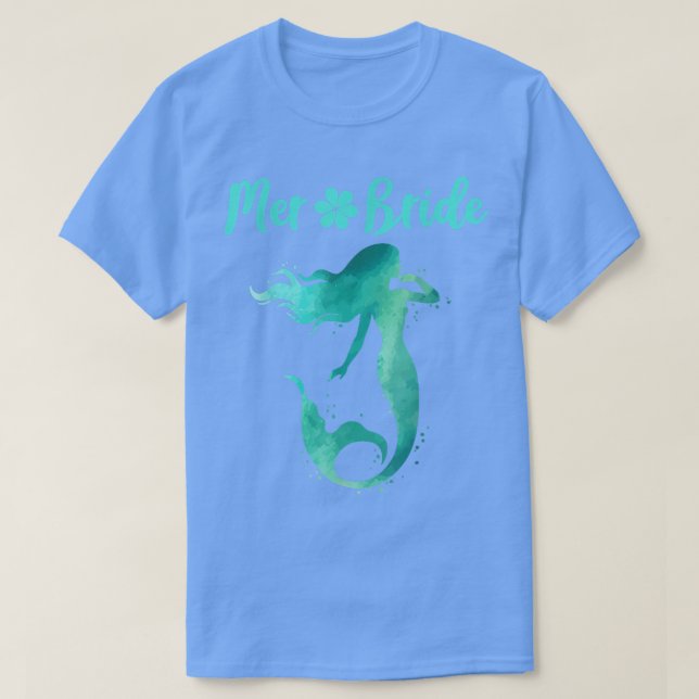 MER BRIDE MERMAID  T-Shirt (Design Front)