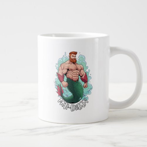 Mer_Daddy Fatherly Merman Mug