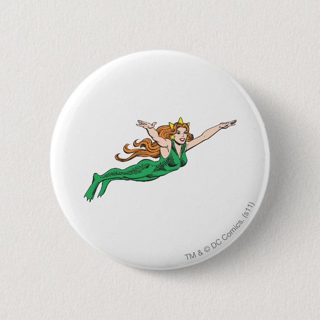 Mera Soars Pinback Button (Front)