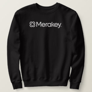 Merakey Logo Black Sweatshirt
