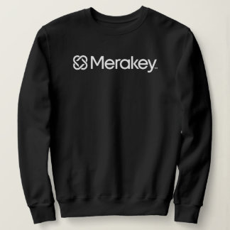 Merakey Logo Black Women's Sweatshirt