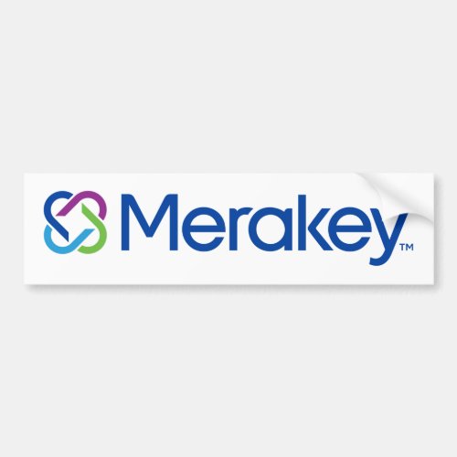 Merakey Logo Bumper Sticker