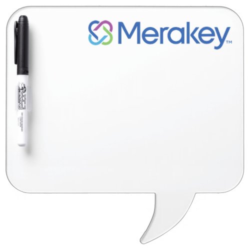Merakey Logo Dry Erase Board