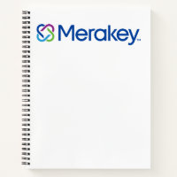 Merakey Logo Spiral Notebook