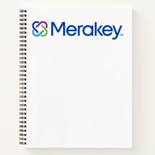 Merakey Logo Spiral Notebook