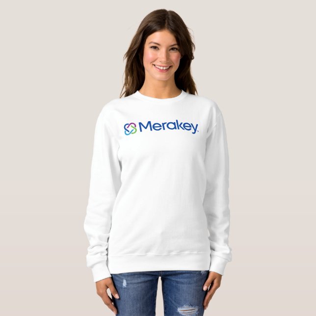 Merakey Logo Women's Sweatshirt (Front Full)