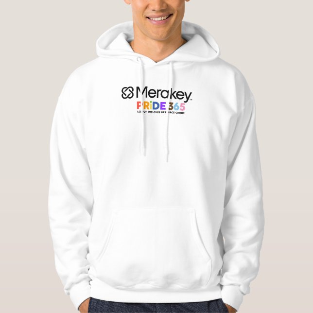 Merakey PRIDE Basic Hooded Sweatshirt (Front)
