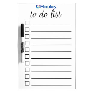 Merakey To Do List Dry Erase Board