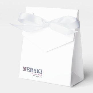 Meraki Un-contained Favor Boxes