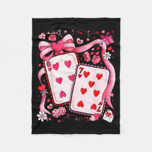 Meranian Dog Red Truck Christmas Tree Santa Ugly X Fleece Blanket