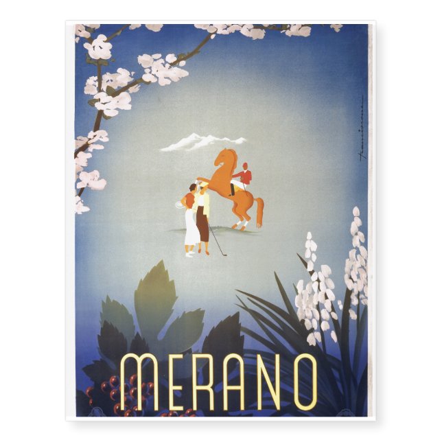 Merano Temporary Tattoos (Front)