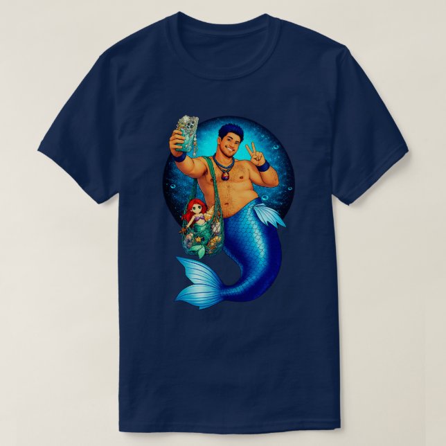 Merbear Lagoon - Kai Mizuno T-Shirt (Design Front)
