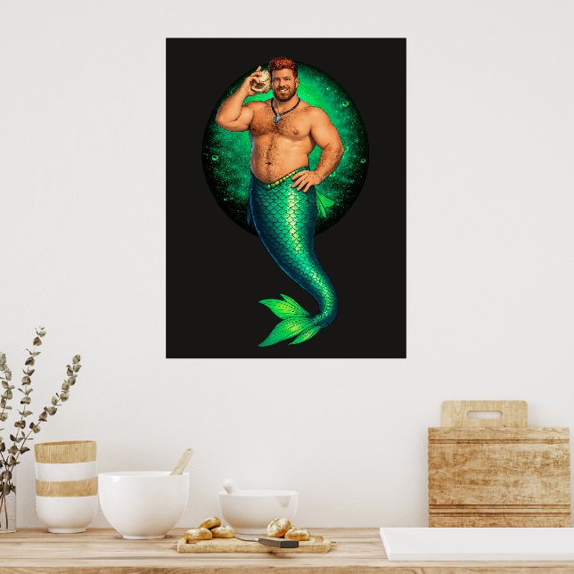 Merbear Lagoon - Tadhg Ó Farraige Poster (Kitchen)