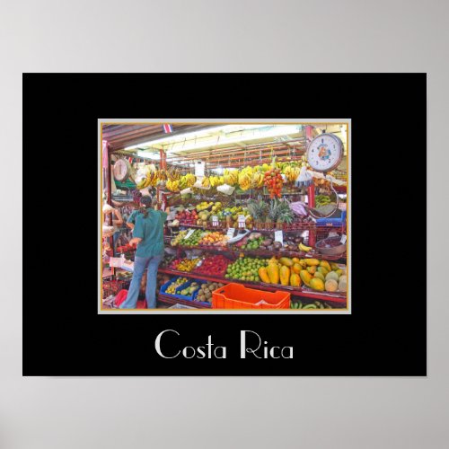 Mercado de Heredia _ Costa Rica Poster