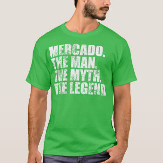 MercadoMercado Family name Mercado last Name Merca T-Shirt