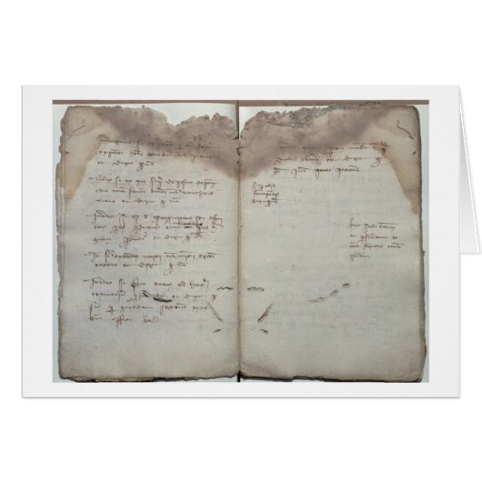 Mercantile documents, letter of acceptance of chan cards (Front Horizontal)