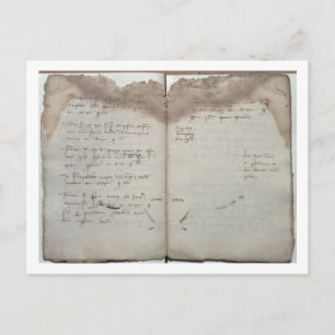 Mercantile documents, letter of acceptance of chan postcard