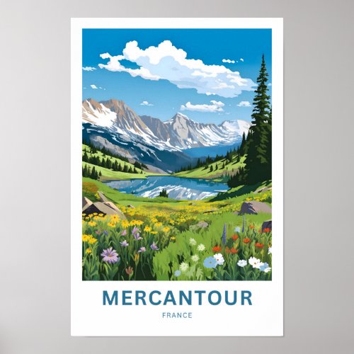 Mercantour France Travel Print