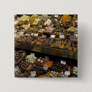 Mercat de Sant Josep, assorted chocolate candy Button