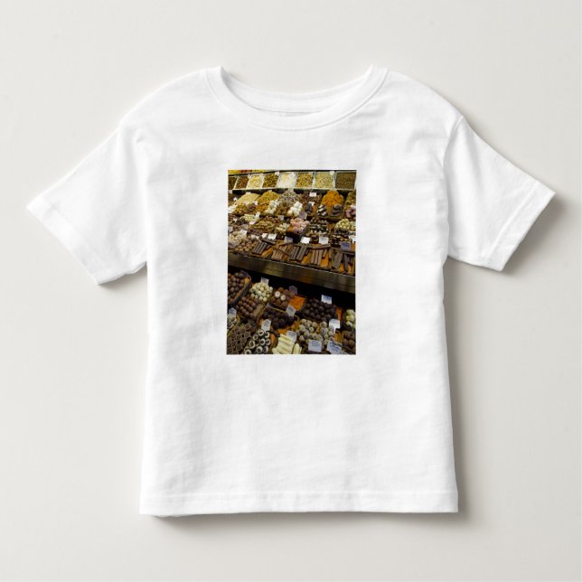 Mercat de Sant Josep, assorted chocolate candy Toddler T-shirt (Front)