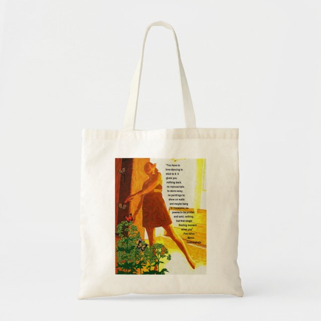 MerceCunningham/dance Tote Bag (Front)