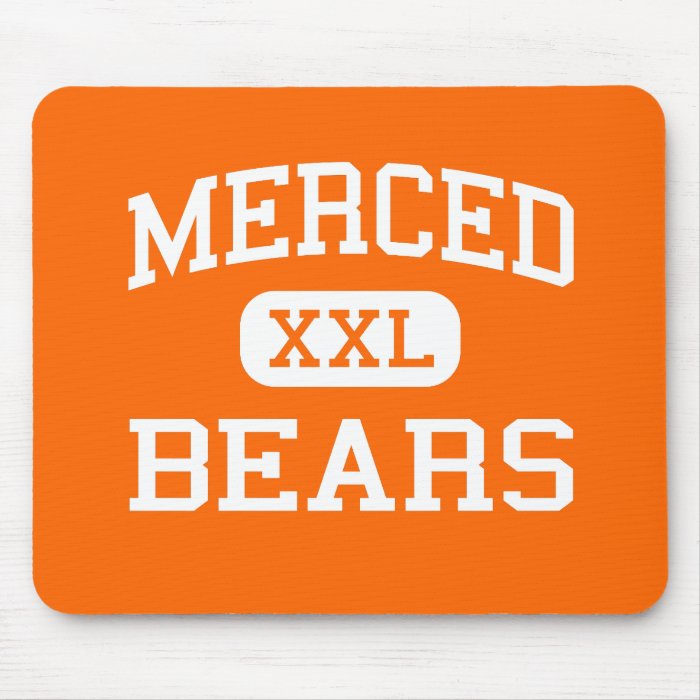 Merced   Bears   High School   Merced California Mouse Mat