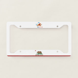 Merced (California) city flag License Plate Frame