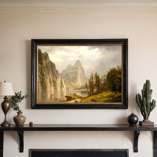 Merced River-Yosemite Valley, Albert Bierstadt  Poster