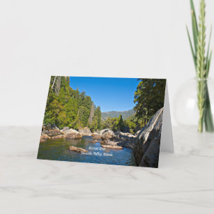 Merced River, Yosemite Valley, Nevada Card