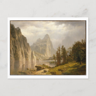Merced River, Yosemite Valley, Painting Postcard