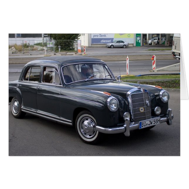 Mercedes 220 S Cards (Front Horizontal)