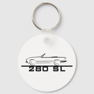Mercedes 280 SL Type 107 Keychain