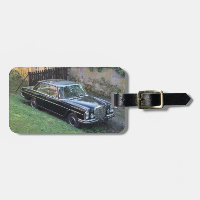 Mercedes 280SE W108 Luggage Tag (Front Horizontal)