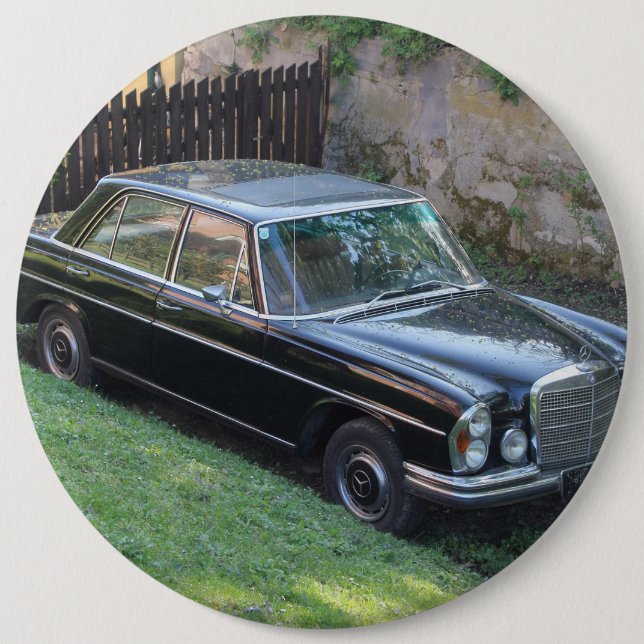 Mercedes 280SE W108 Pinback Button (Front)