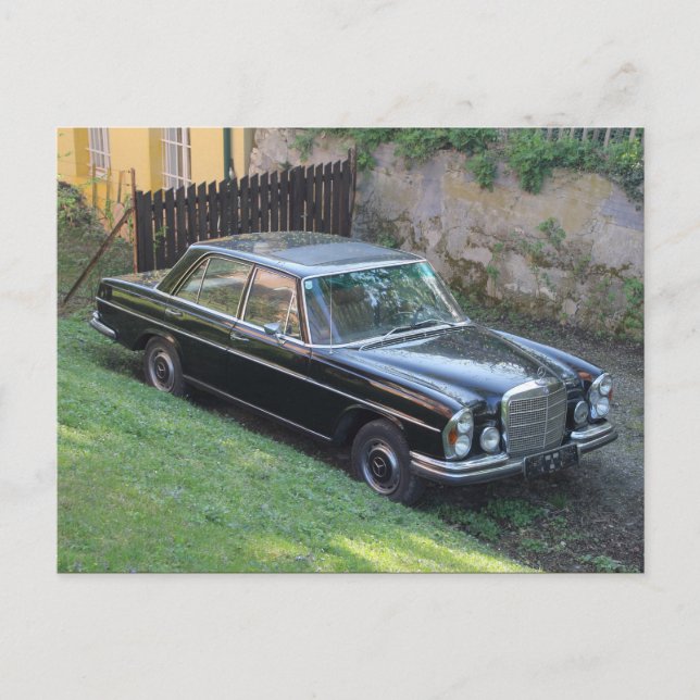 Mercedes 280SE W108 Postcard (Front)