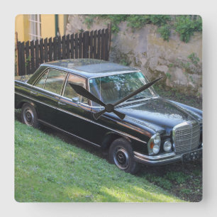 Mercedes 280SE W108 Square Wall Clock