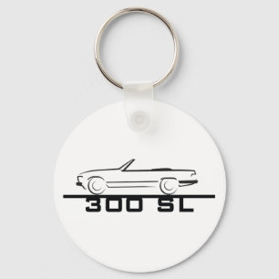 Mercedes 300 SL Type 107 Keychain