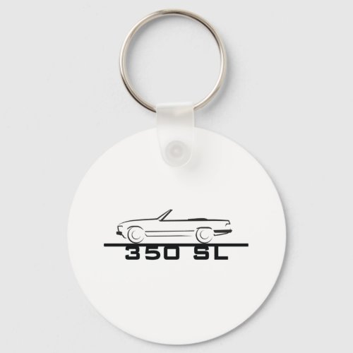 Mercedes 350 SL Type 107 Keychain