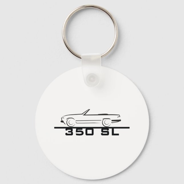 Mercedes 350 SL Type 107 Keychain (Front)