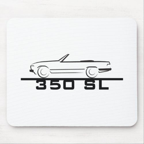 Mercedes 350 SL Type 107 Mouse Pad
