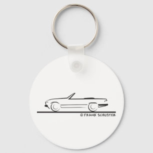 Mercedes 450 SL Type 107 Keychain