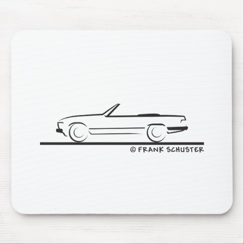 Mercedes 450 SL Type 107 Mouse Pad