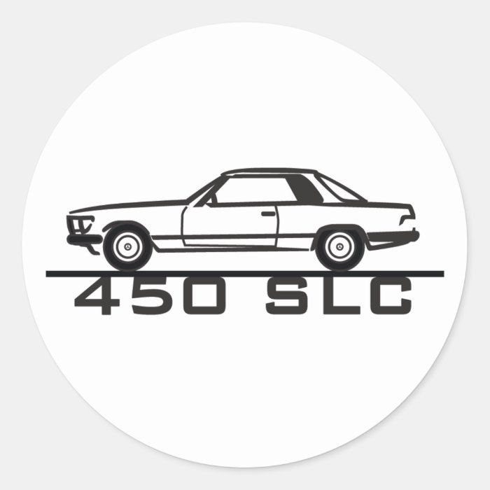 Mercedes 450 SLC 107 Stickers