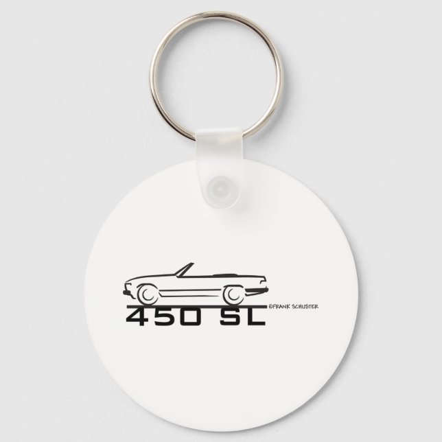 Mercedes 450SL Keychain (Front)