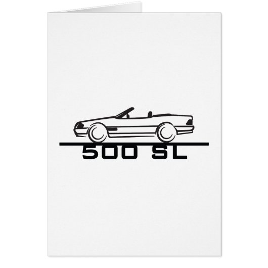 Mercedes 500 SL Type 129 (Front)
