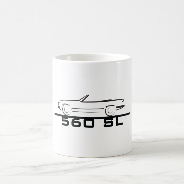 Mercedes 560 SL Type 107 Coffee Mug (Center)