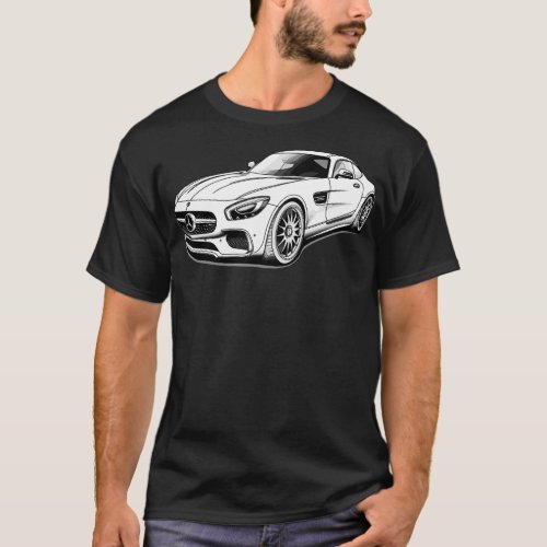 Mercedes AMG GT T_Shirt
