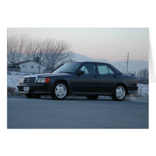 Mercedes-Benz 190 E 2.3-16 Cards (Front Horizontal)