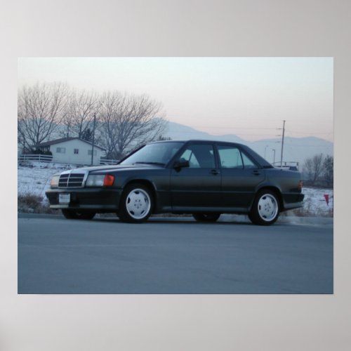 Mercedes_Benz 190 E 23_16 Poster