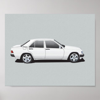 Mercedes-Benz 190E Poster